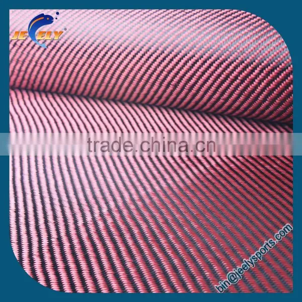 Aramid 1500D Carbon 3K Fiber Hybrid Woven Fabric Aramid Carbon Yarn Twill Weave Cloth 195g/m2 photo-3