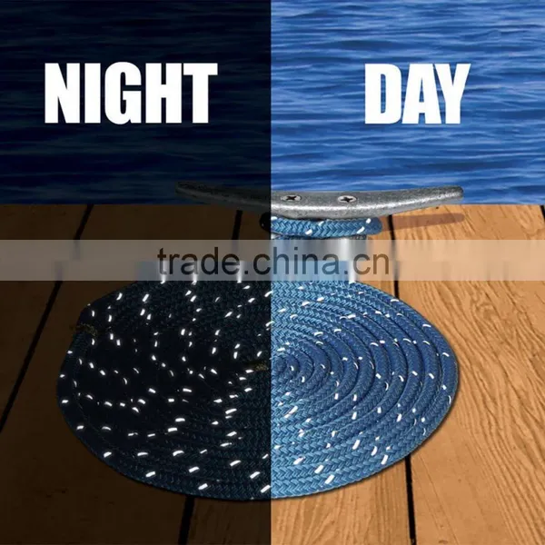 Dockmate Reflective Double Braid Nylon Dock Line XINSAILFISH photo-2
