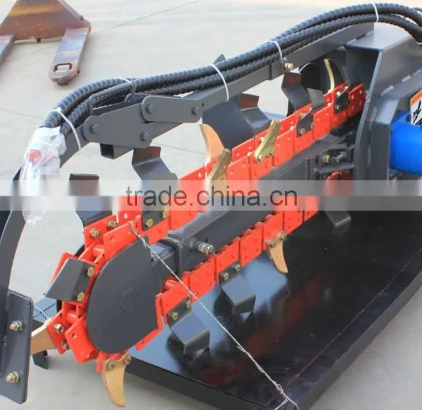 2017 Automatic Trencher for Skid Steer Loader Made in China photo-2