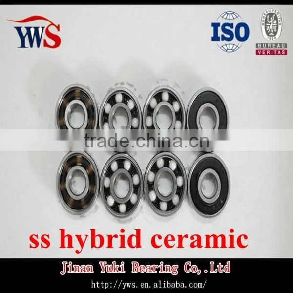 Chrome Steel Stainless Steel Hybrid Ceramic Bearing 608 photo-3