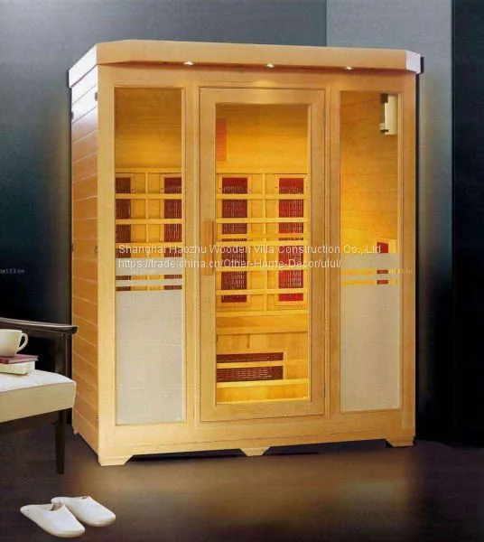 Steam Shower Room Wooden Sauna photo-3