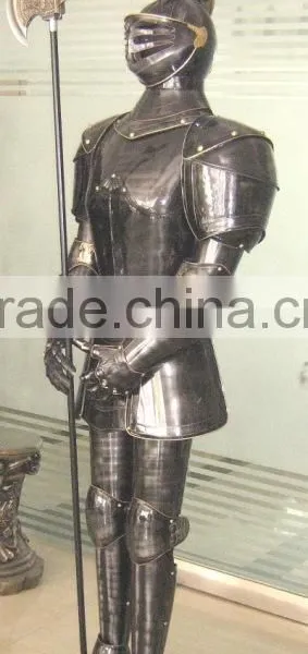 FULL SUIT OF ARMOR - MEDIEVAL KNIGHT CRUSADER SUIT OF ARMOR - WEARABLE ARMOR photo-4