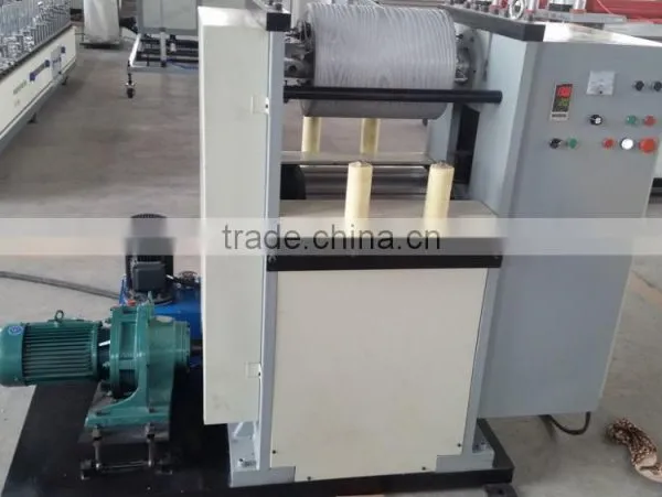 High Output Energy Saving WPC Plastic Wood Embossing Machine photo-4
