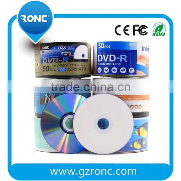 Turkey Market Full Surface Printable DVD-R Disc For Medical Use photo-5