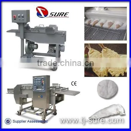 Meat Patty Processing Line/Chicken Nuggets Processing Line Used Automatic Reciprocating Stainless Steel Food Conveyor Machinery photo-6