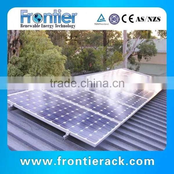 Frontier Tin Roof Solar Panel Mounting Racking System photo-3