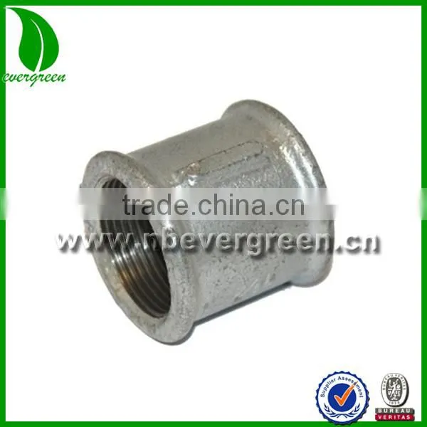 Galvanised Coupling Female Threaded Cast Iron Pipe Fittings
