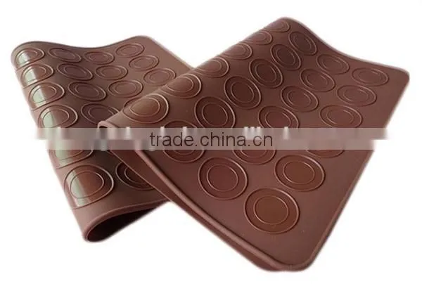 Non-stick Silicone Rubber Baking Mat Sheet Set Microwave Induction Oven Suitable photo-6