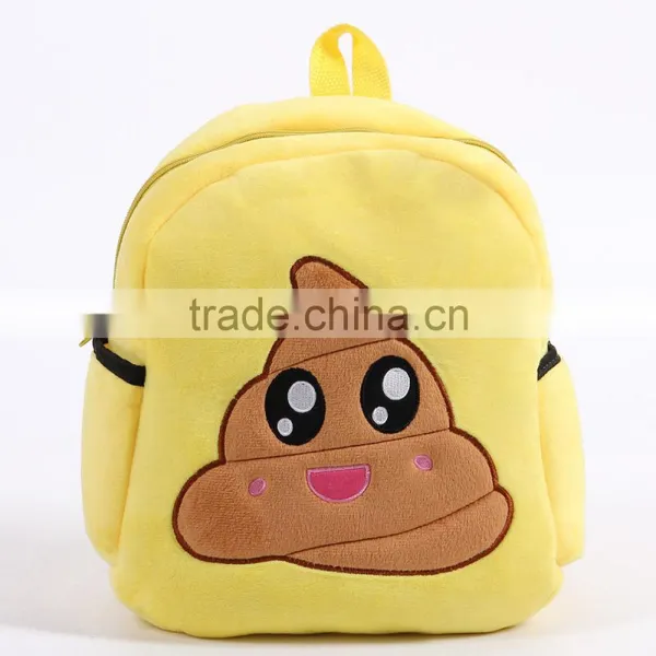 2016 New Design Emoji Plush For School Backpack photo-6
