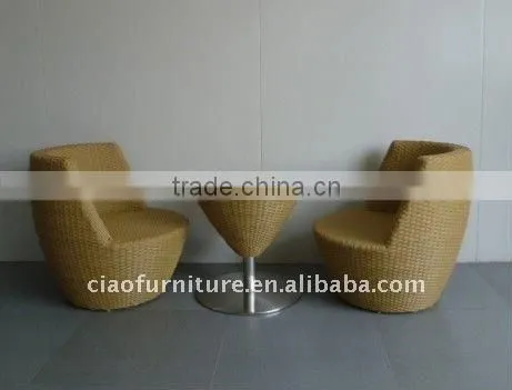 Patio Stacking Coffee Set Modern Coffee UV-proof Modern Tea Sets photo-4