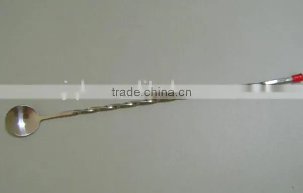 Stainless Steel Bar Spoon Cocktail Spoon Twisted Handle Spoon photo-5