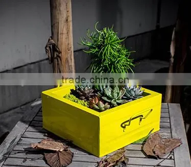 Home & Garden Flower Plants Metal Square Planter photo-2