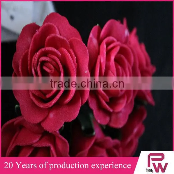 Making Flower Wholesalers Artificial Roses for Home Decore photo-5