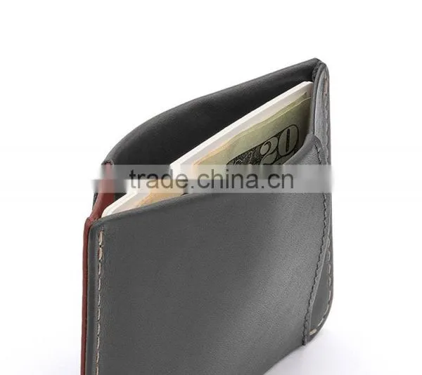 Genuine Cowhide Leather Micro Sleeve Wallet photo-4