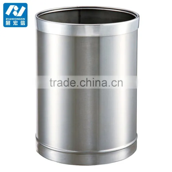 Stainless Steel Trash Bin for Hotel Guest Room photo-4