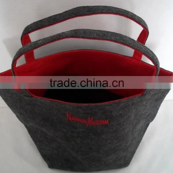 High Quality Custom 100% Wool Felt Tote Bag photo-2