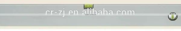2 Vials Water Level Ruler Spirit Level Aluminium photo-2