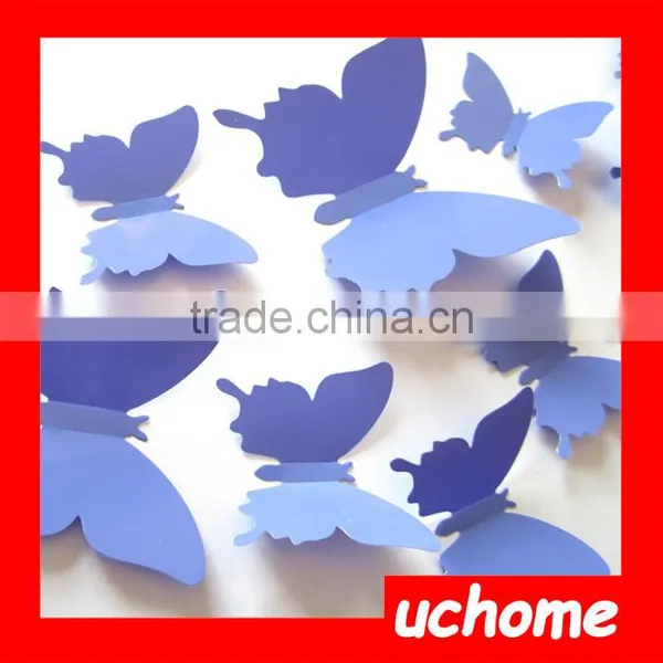 UCHOME Wall Art Mirror Sticker High Quality Butterfly Mirror Decorative Wall Sticker photo-5