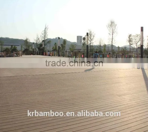 20mm Thickness Carbonized Thermo Treated Top Quality Bamboo Decking