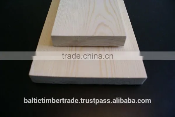 Spruce Boards, Planed Spruce Timber, S4S, Profiled, KD