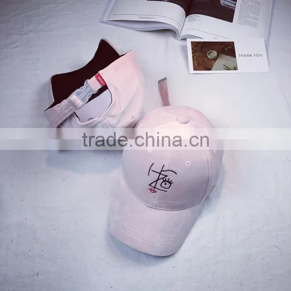 Velvet Fabric Sport Style Baseball Cap And Fashion Hat photo-6