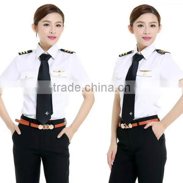 Short Sleeve Pilot Shirt Pilot Shirt White photo-2