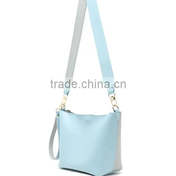 Zm35603a Women Leather Crossbody Bags Fashion Long Strip Shoulder Bag 2017 photo-6