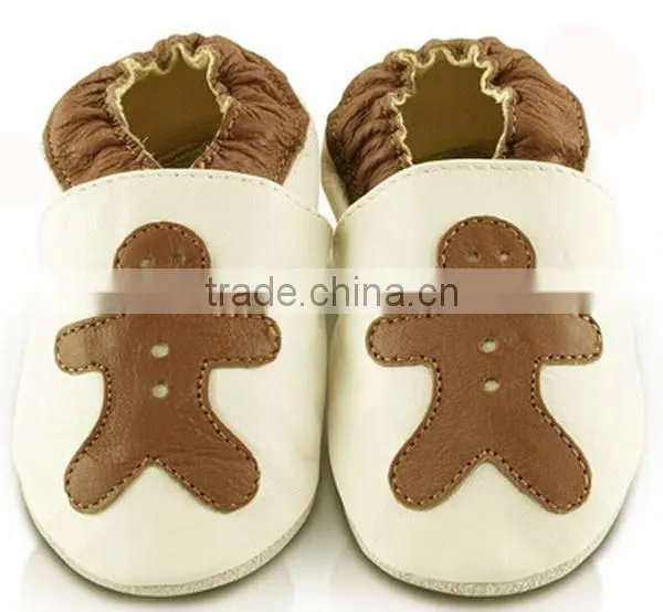 Lightning Pattern Soft Sole Genuine Leather Shoes for Baby photo-4