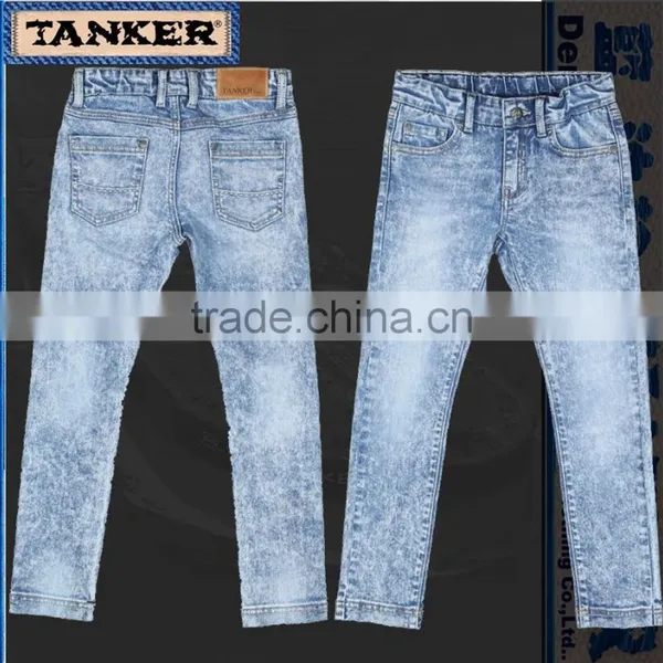 Snow Wash Kids Children Boys Girls Ealatane Jeans photo-2