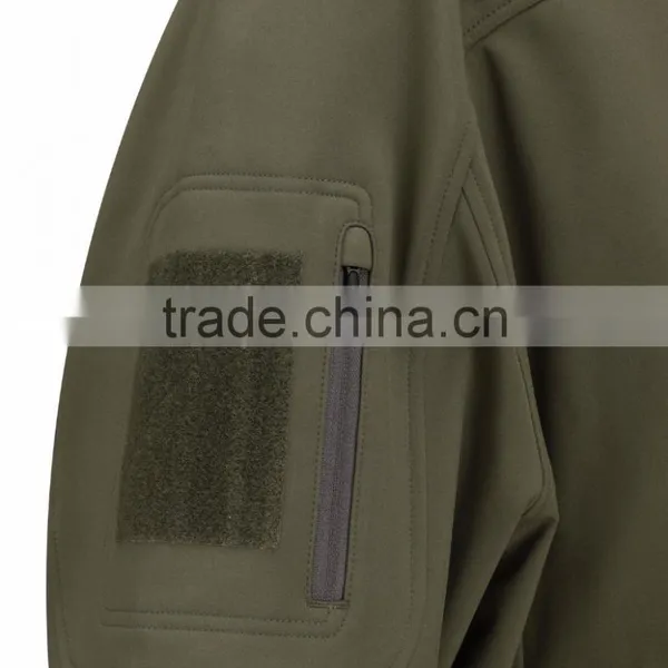 Logo Embroidered Mens Thermal Tactical Jacket With Factory Price photo-3