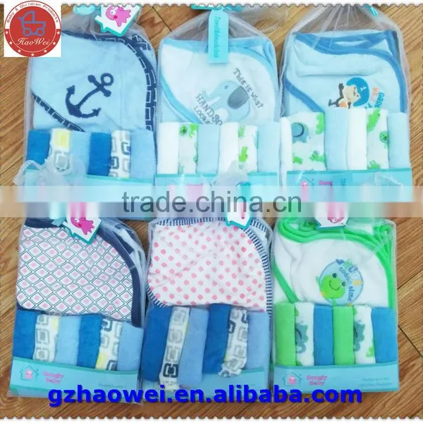 Absorbent Terry Hooded Baby Bath Pack photo-2