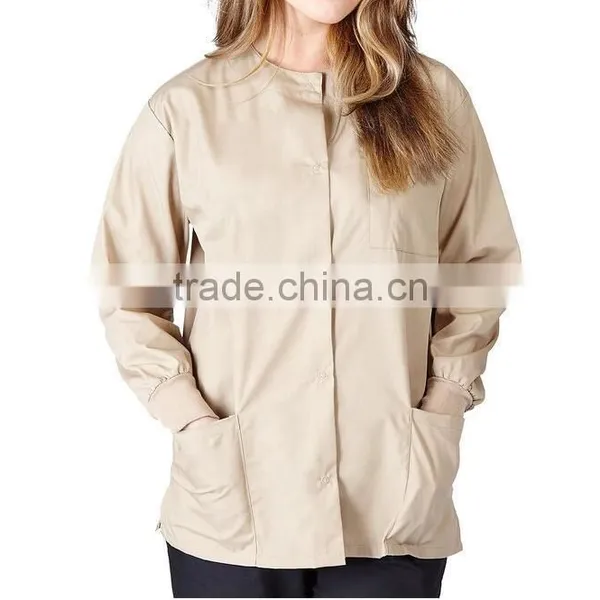 Top Quality Hospital Nurse Doctor Scrub Jacket Suit Coat photo-3