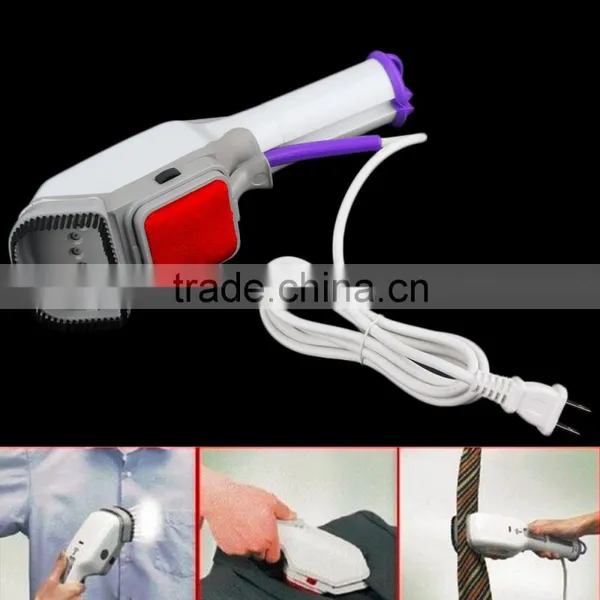 Fashion EU/US Plug Useful Practical Family Handheld Steam Brush Fabric Iron Steam Laundry Clothes Electric Brush photo-2