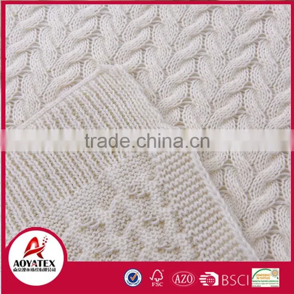 Yarn Knitted Blanket Handmade Crochet Soft and Comfortable Blanket photo-3