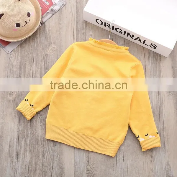 Kids Clothing Child Girls Design Sweater photo-4