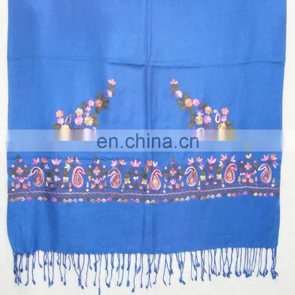 Fashion Embroidered Pashmina Shawl photo-2