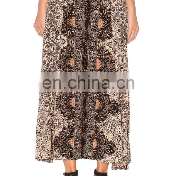 New Design High Waist Corean Long Maxi Skirt photo-2