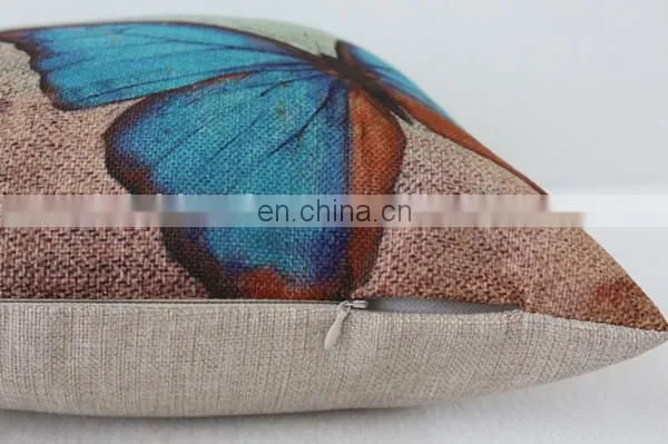 Fashion Cheap Decorative Throw Pillow Cover Custom Digital Printed Latest Design Linen Cushion Cover photo-4