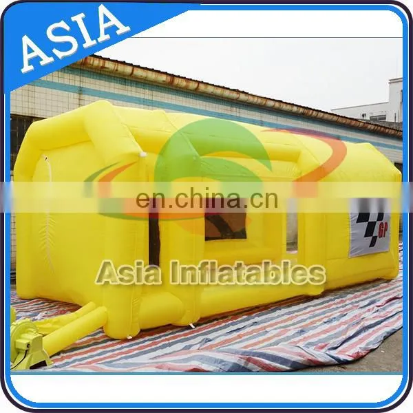 China Wholesale Portable Water Curtain Spray Booth / Inflatable Garage Paintbooth Workshop photo-3