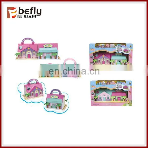 Mini Kids Toy Plastic Doll House