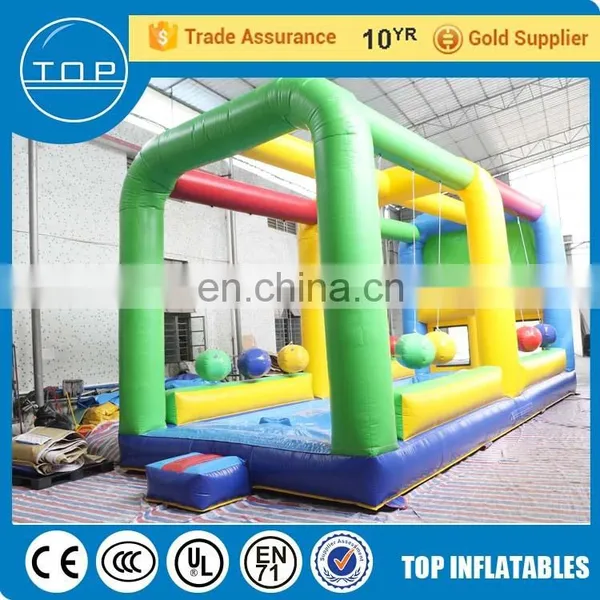 Inflatable Playground Baller Wipeout Water Splash With Pools Guangzhou Inflatable