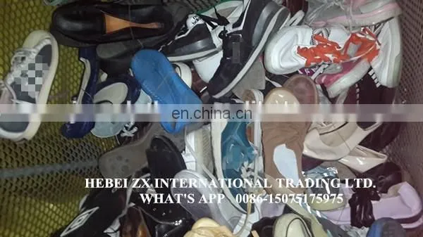 Factory Professional Used Shoes in China Second Hand Shoes for Hot Africa Market photo-6