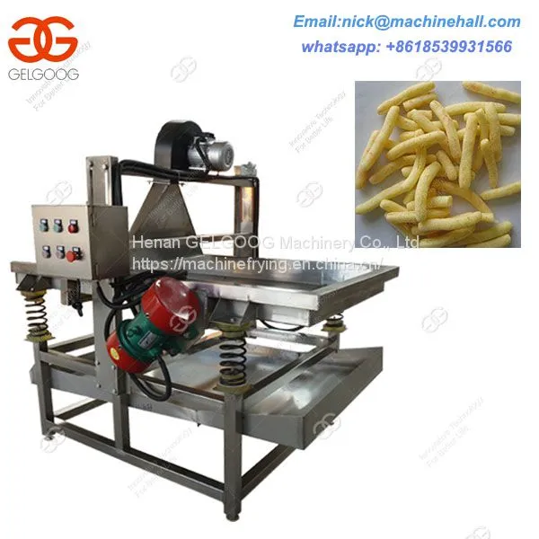 Vibrating Potato Fries De-oiling Machine/High Efficient Potato Chips De-oiling Machine/Potato Fries De-oiling Machine photo-3