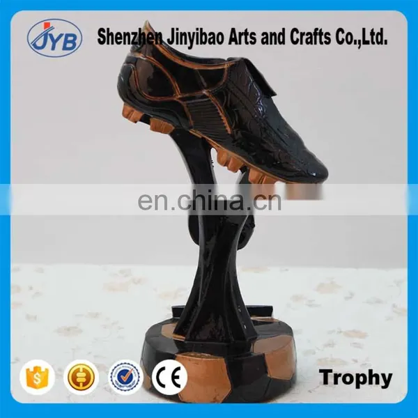 Creative Resin Gold and Black Color Gym Shoes Trophy photo-5