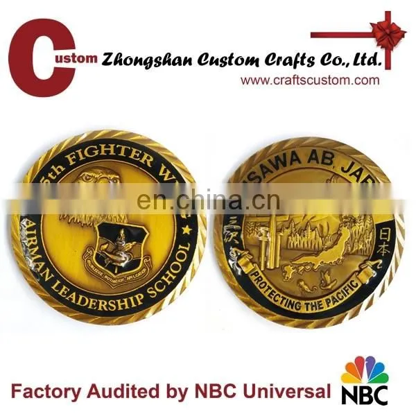 Professional Coin Making Die Casting Custom Zinc Alloy Coin for Sale/challenge Coin/metal Coin photo-3