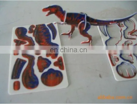 3D Diy Puzzle Building Cards