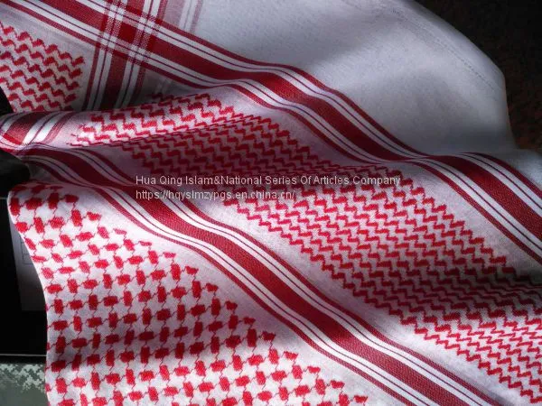 Arabian Mercerized Cotton Scarf, Arab Cotton Scarf,Arab Scarf ,Arabian Shemagh,Muslim Hijab Scarf photo-2