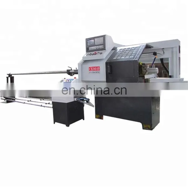 CK0640 Mini Cnc Lathe Machine With Hydraulic Bar Feeder in China photo-2