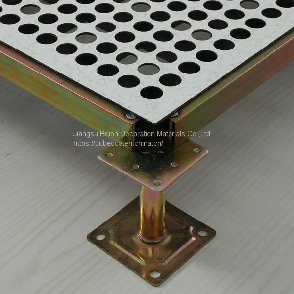 All-steel Ventilated Anti-static Raised Floor for Workshop, Office, Electronics Workshop and Clean Room 600 photo-4