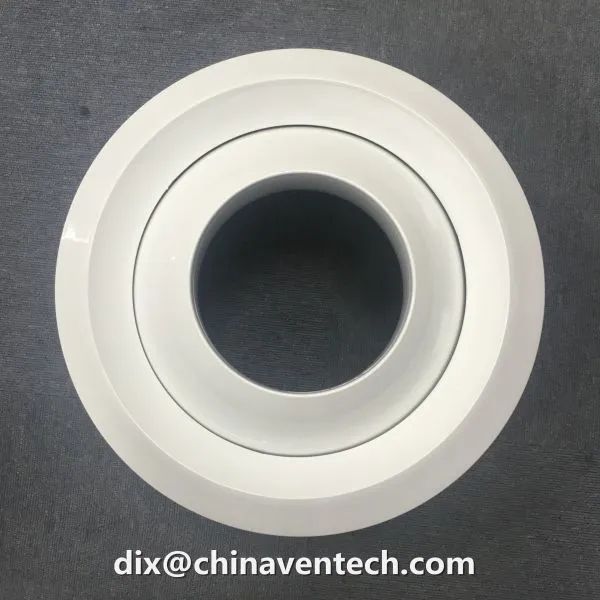 Hvac System Fresh Air Ceiling Duct Jet Nozzle Diffuser photo-5